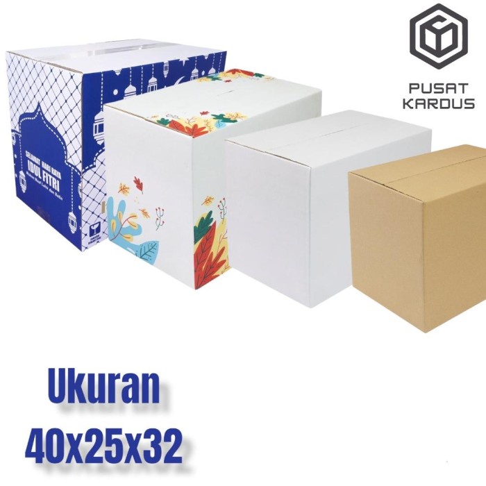 Jual Box Parcel 40X25X32 Box Custom Kardus Parcell Sembako Lebaran Idul ...