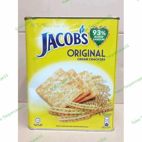 Jual BISKUIT KALENG KUE KALENG JACOBS ORIGINAL CRACKERS GR KUE KERING BISKUIT EL I A L