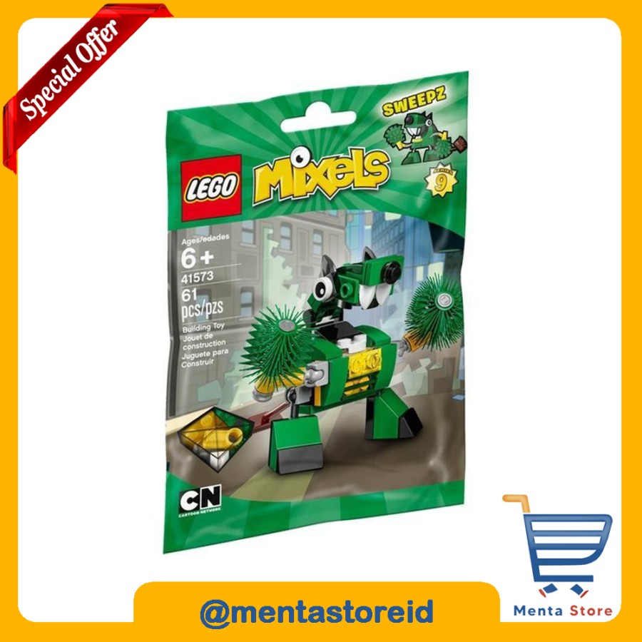 Jual LEGO Mixels 41573 Mixel Series 9 Sweepz Seri Favourite Character ...