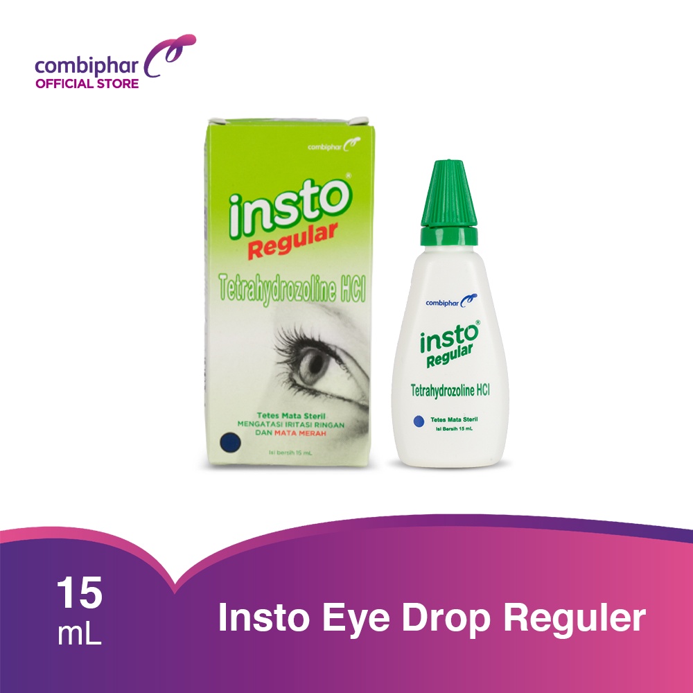 Jual Insto Eye Drop Reguler Ml Untuk Mata Merah Box Shopee