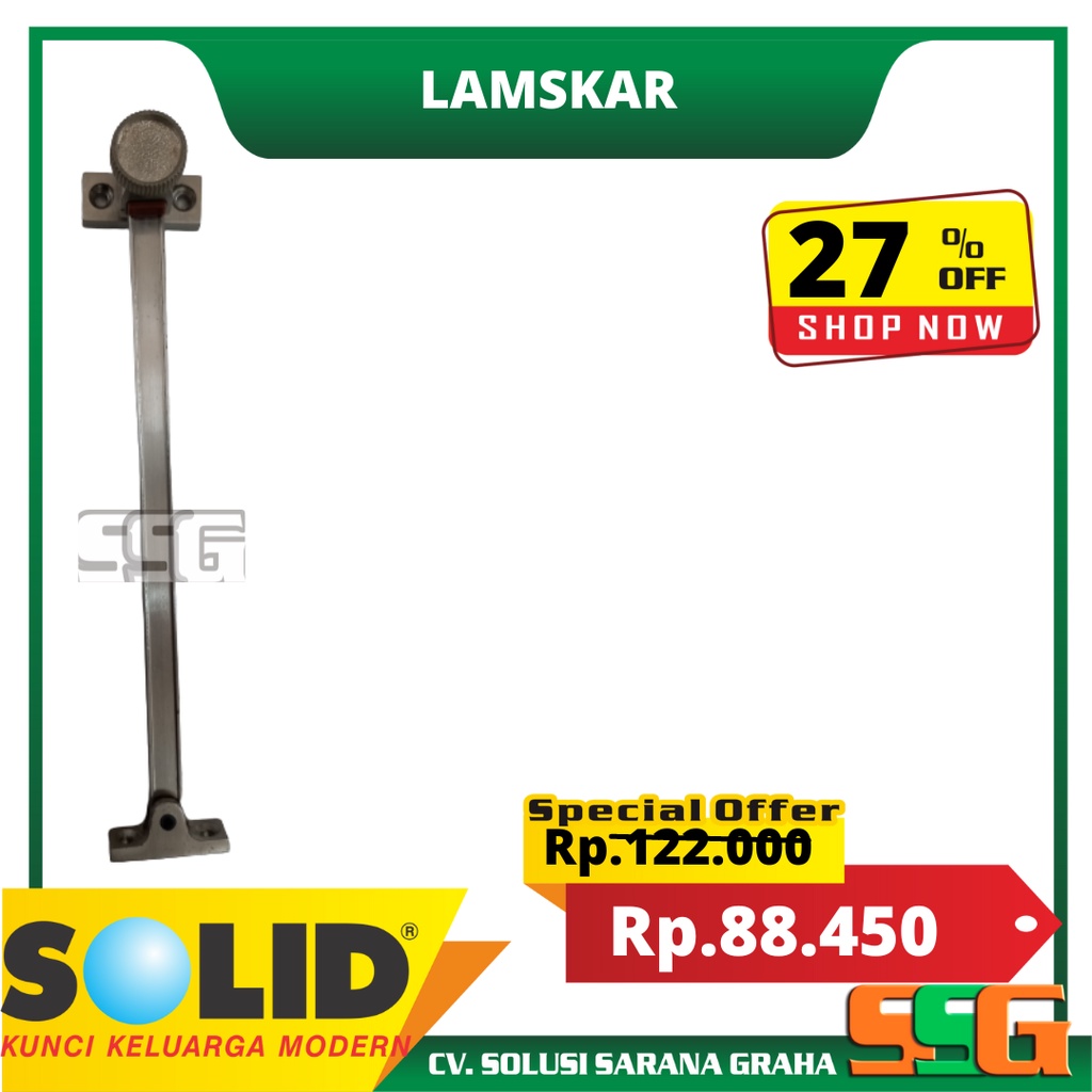 Jual Lamskar SOLID / SLD 622 SN / Lamskar Tarik SOLID | Shopee Indonesia