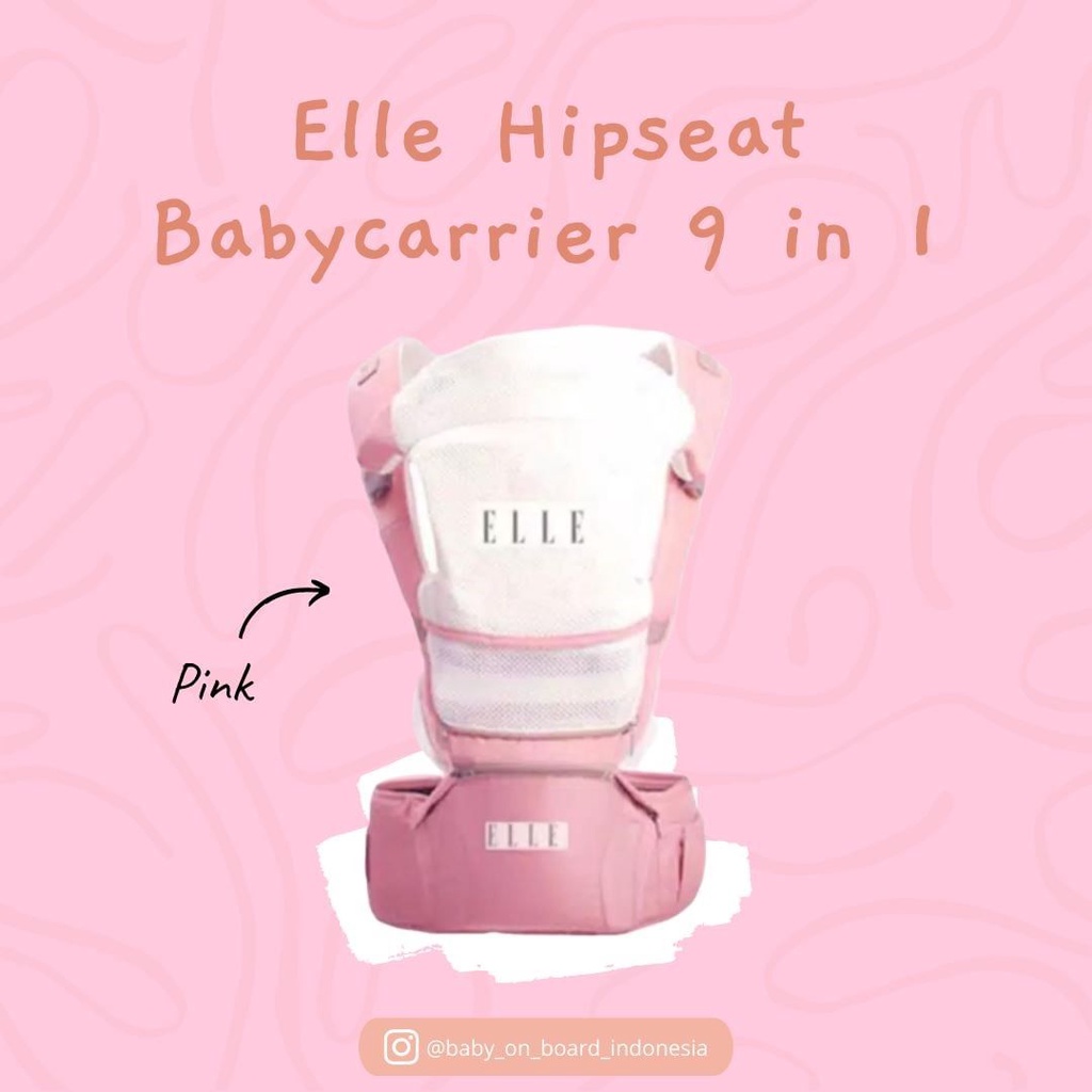 Elle 9 in 1 baby sales carrier