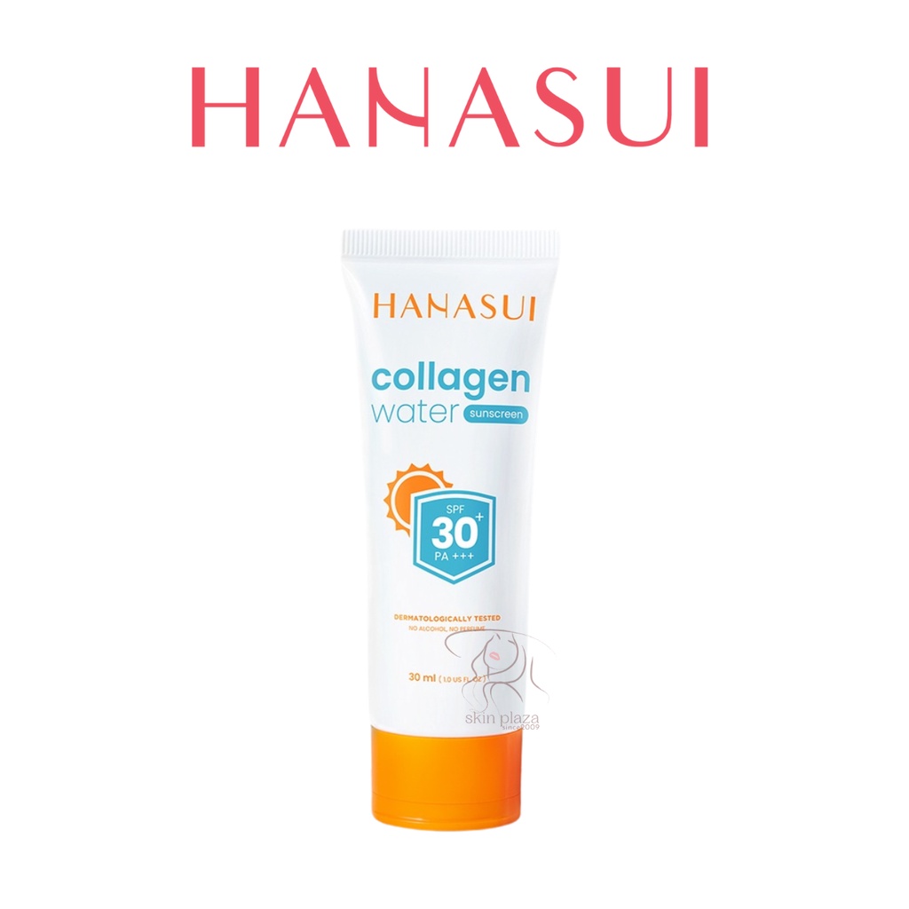 Jual Hanasui Collagen Water Sunscreen SPF 30 30ml BPOM Shopee Indonesia