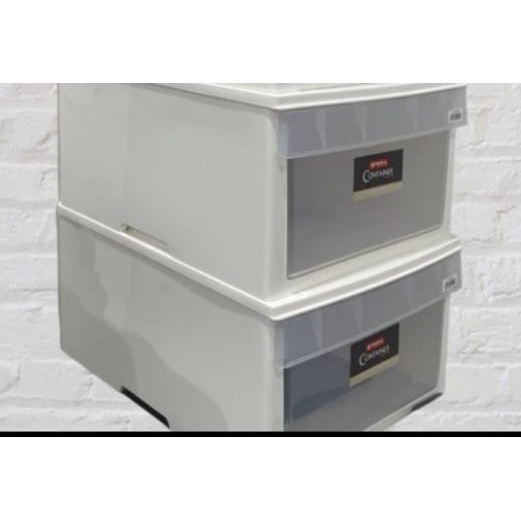 Jual Family Box CB-8 Lion Star Laci Container Satuan Kecil Hanya PUTIH ...