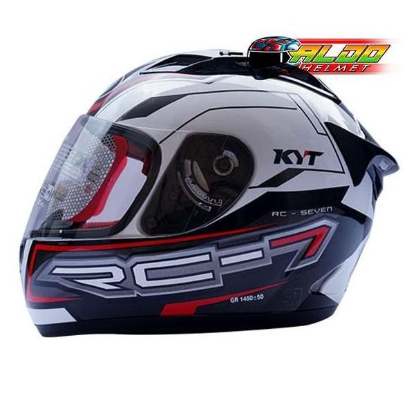 Jual Promo Kyt Rc Seven Full Face Helm Kyt Rc 7 Motif Rc7 Motif Series ...