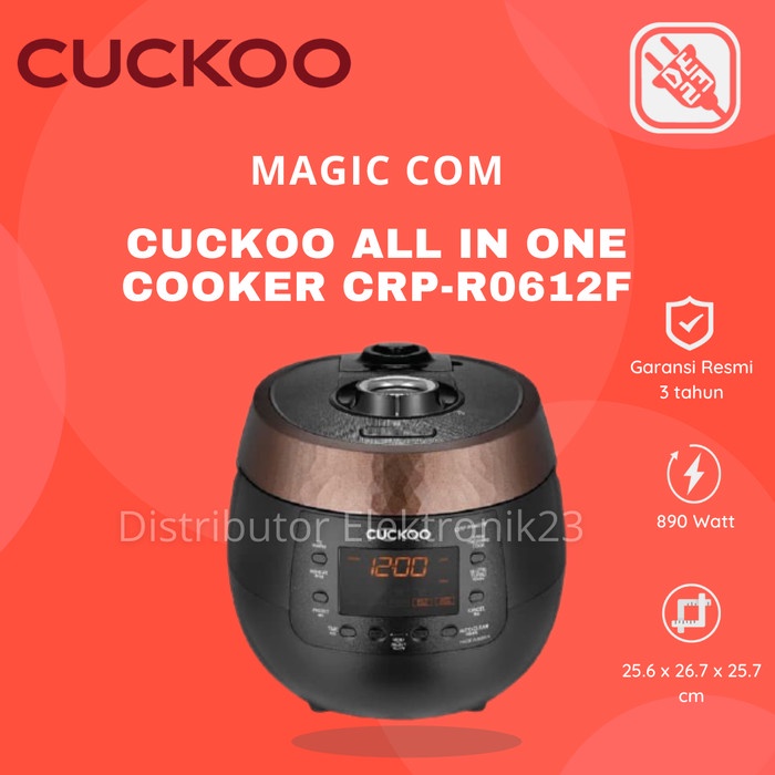 Jual Rice Cooker Cuckoo All In One Cooker CrpR0612F (Garansi Resmi