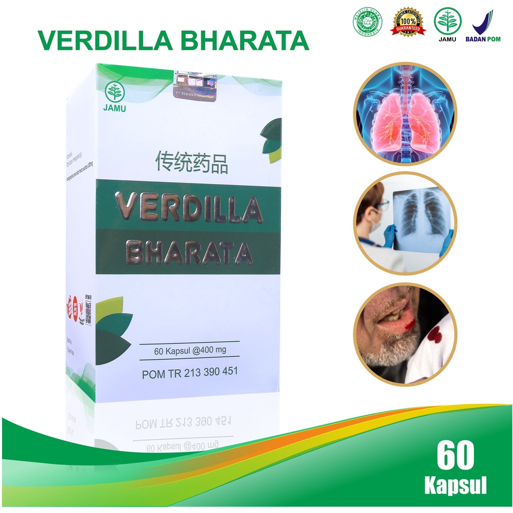 Jual Verdilla Bharata Asli Original Obat Tbc Obat Paru Paru Basah