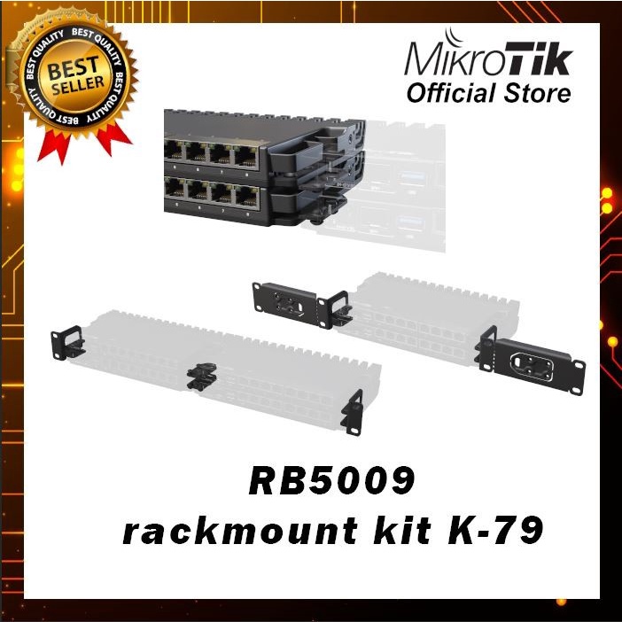 Jual MikroTik RB5009 rackmount kit K-79 | Shopee Indonesia