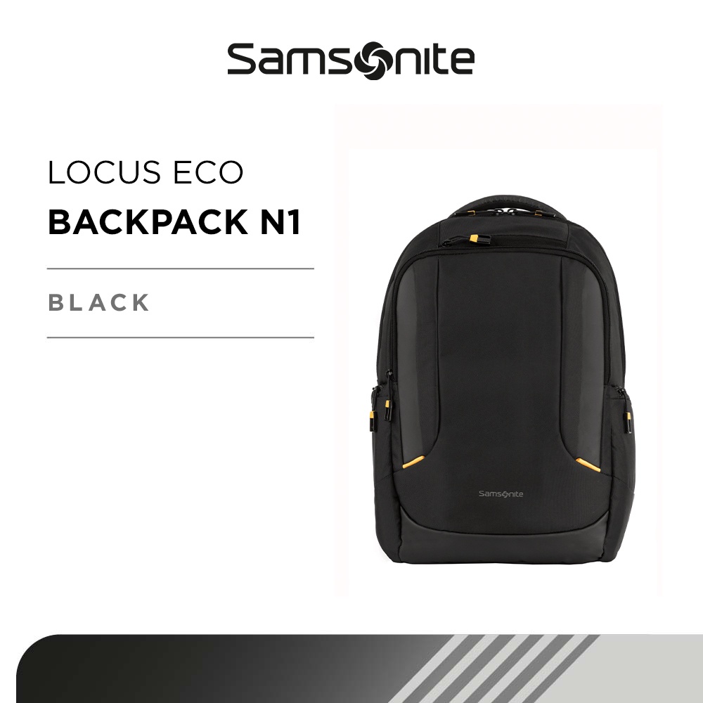 Jual Samsonite Locus Eco LP Backpack N1 Black Shopee Indonesia