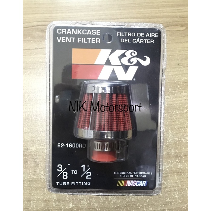 Jual Terlaris Air Breather K&N 3/8-1/2Inch Original 61-1600Rd | Shopee ...