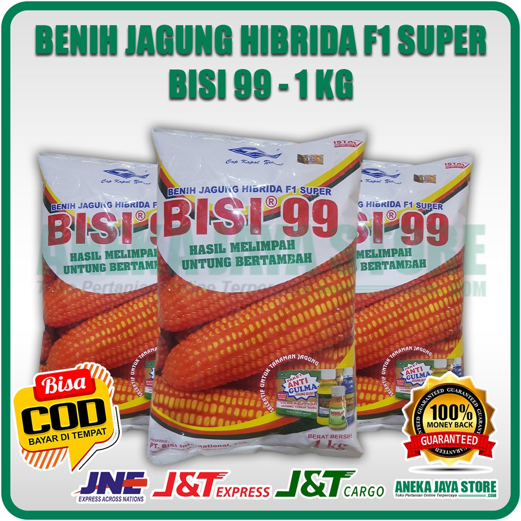 Jual Benih Jagung Hibrida Bisi 99 1kg Shopee Indonesia 1334