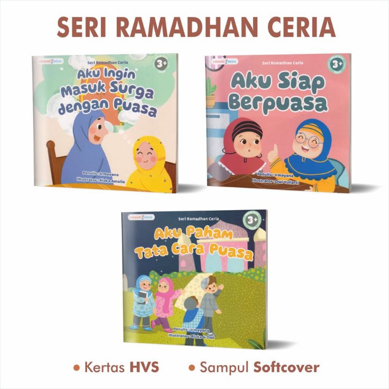 Jual Buku Cerita Paket 3 Buku Ramadhan Ceria Siap Berpuasa Untuk Usia 3 ...