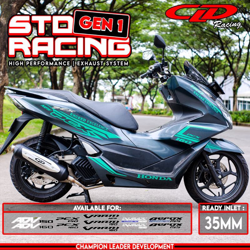 Jual Knalpot Std Racing CLD type GEN 1 Pcx 150/160 Vario 150/125 Vario ...