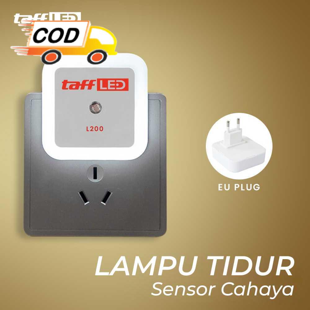 Jual Lampu Tidur Led Sensor Cahaya Eu Plug Menyala Otomatis Praktis