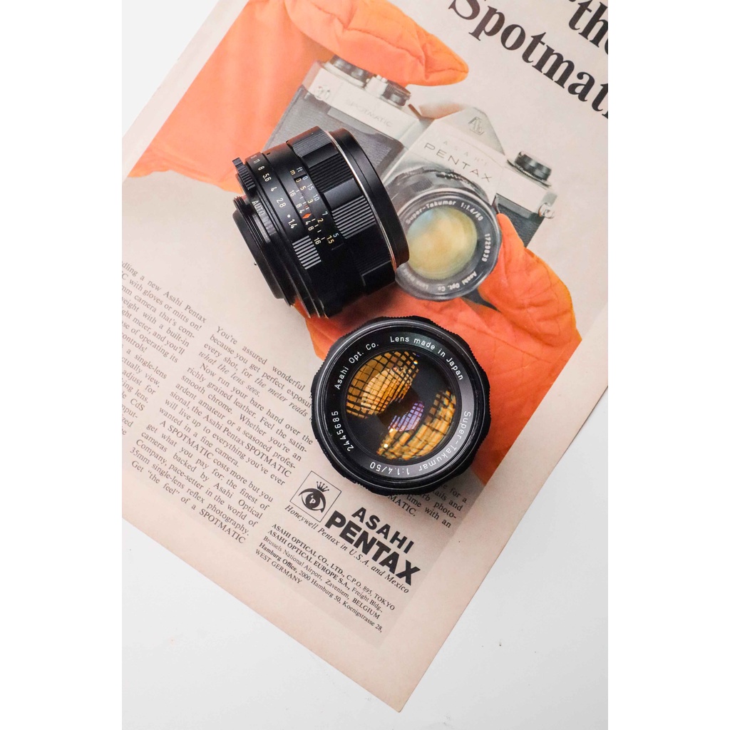 Jual Lensa Manual Pentax 50mm f1.4 Super-Takumar 7 Elements Super Mulus ...