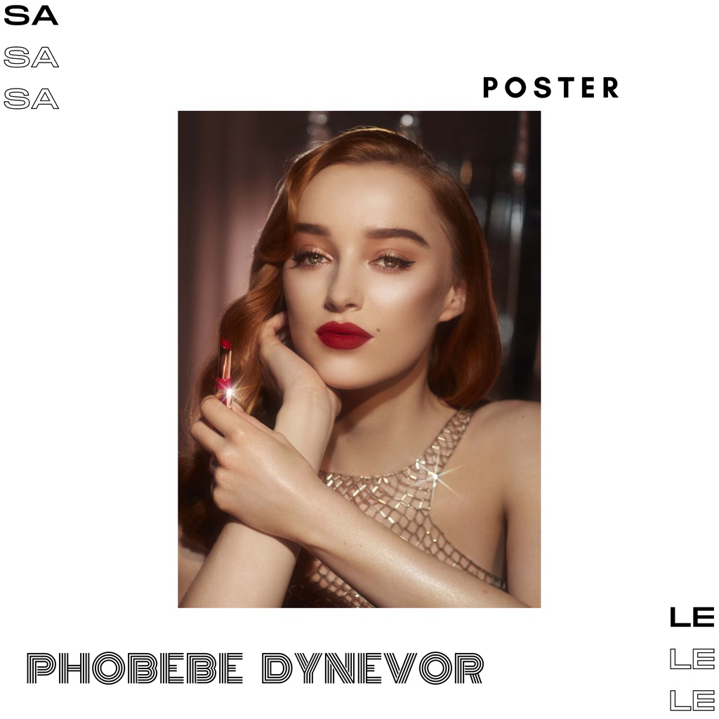 Jual Poster Dinding Phoebe Dynevor Ukuran A3 A4 Bisa Custom Gambar