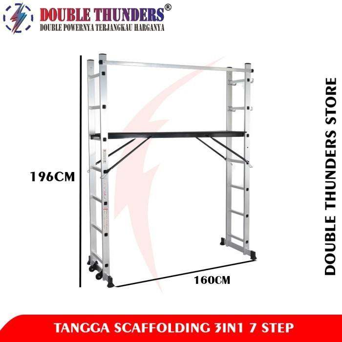 Jual Best Seller Dt Tangga Lipat Model H Tangga Scaffolding In Step Lebar Meter Shopee