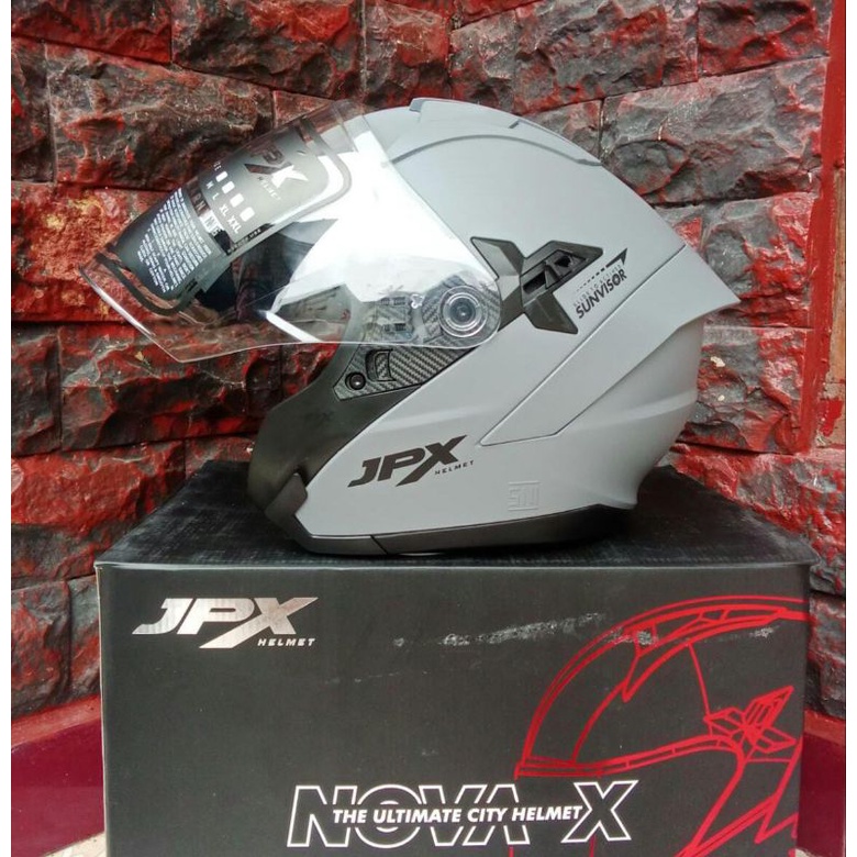 Jual Helm JPX NOVAX HALF FACE Solid Original,SNI Shopee Indonesia