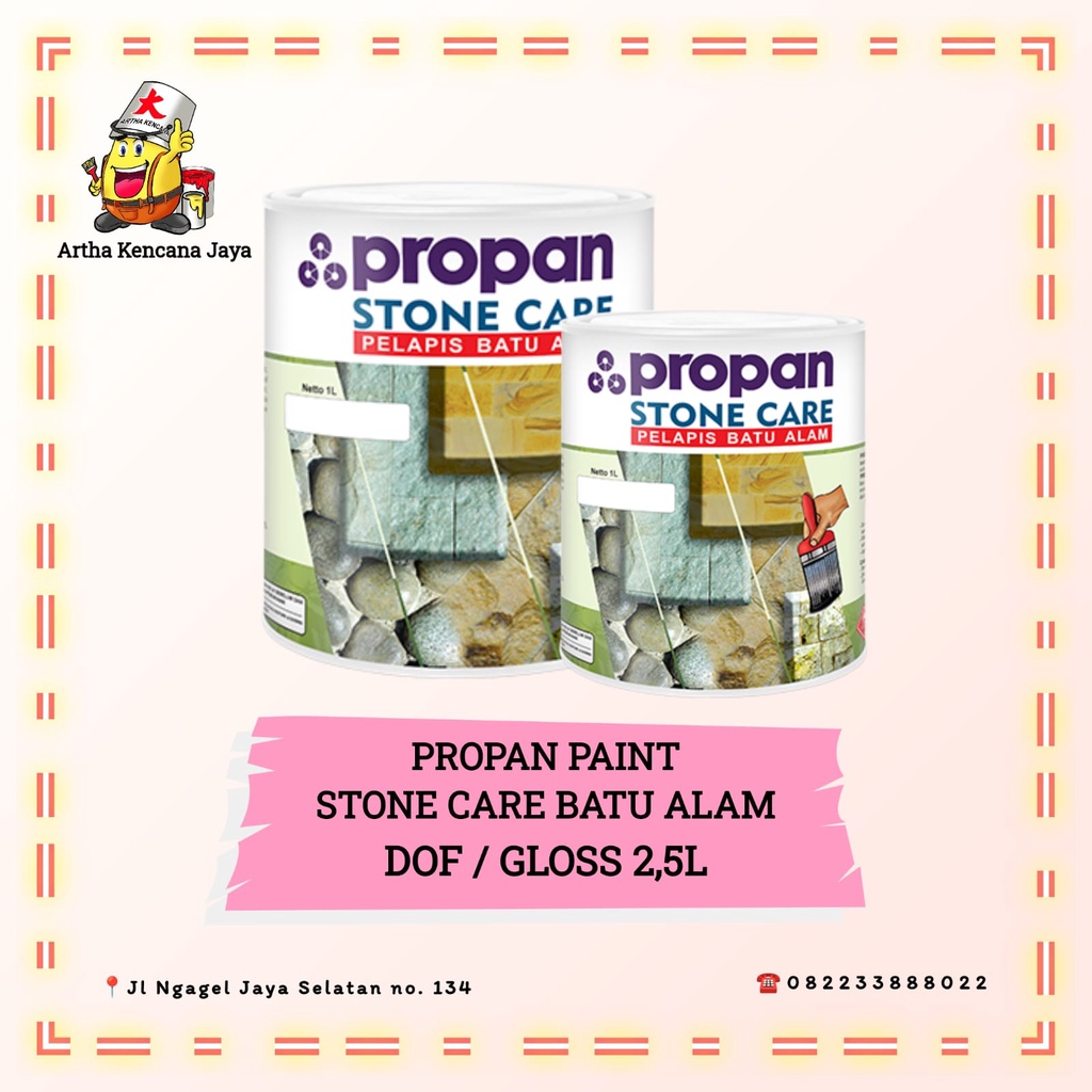 Jual Propan Stone Care Cat Batu Alam 25l Shopee Indonesia 0537