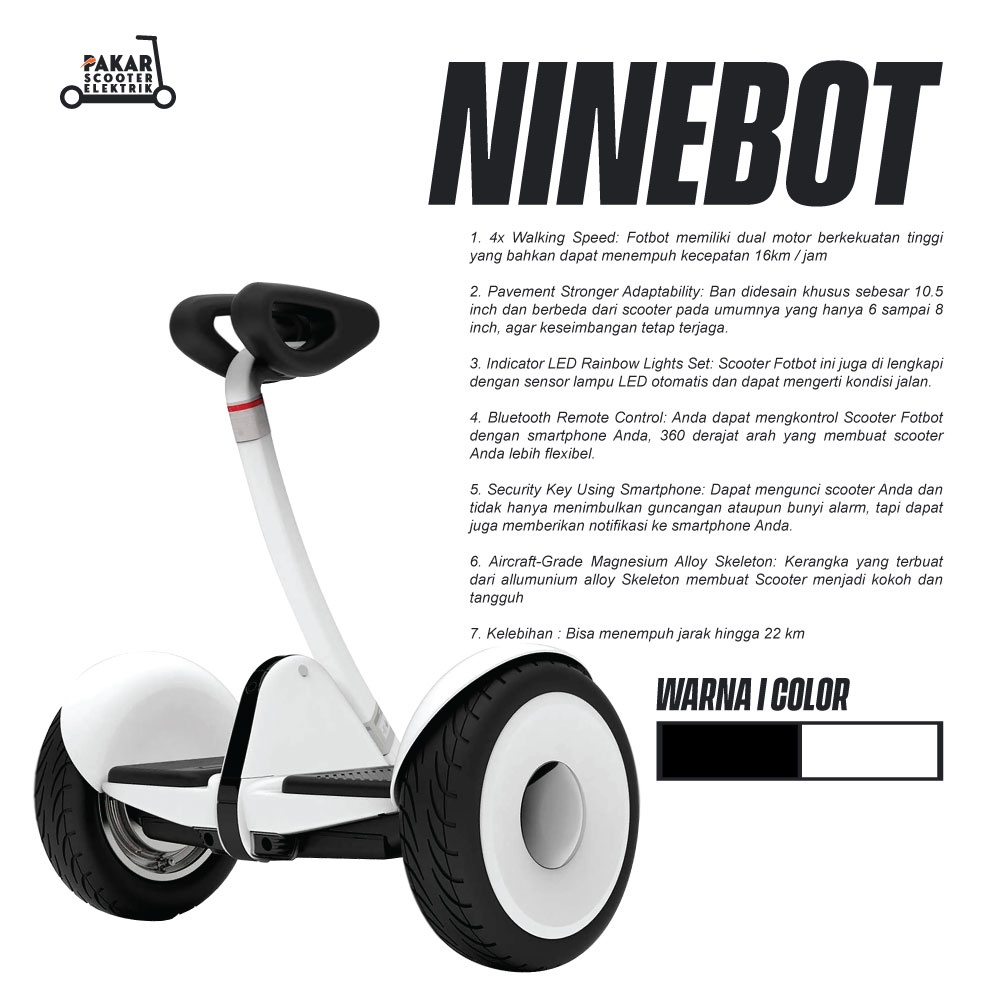 Jual Nineboot Segway Kw Hoverboard Nineboot Inch Shopee Indonesia