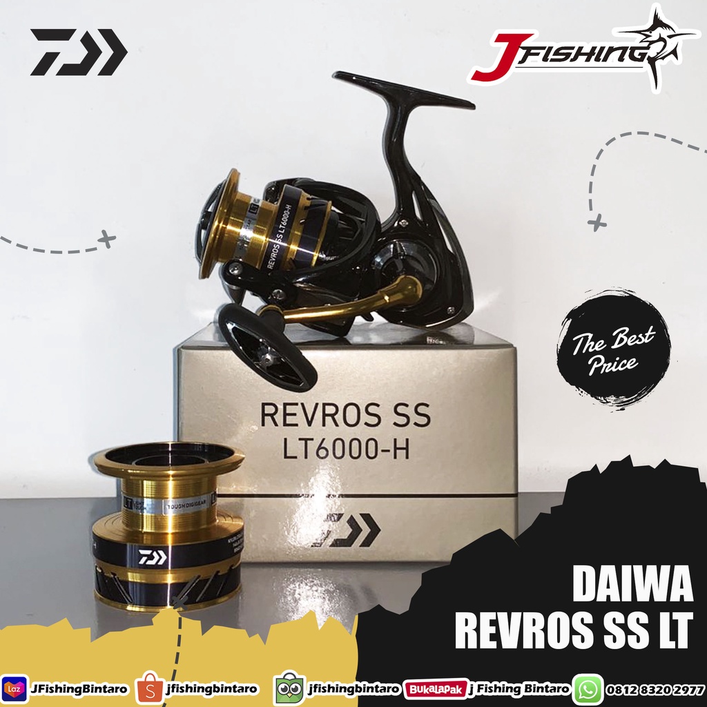 Jual Reel Daiwa REVROS SS LT 1000 2000 2500 3000 4000 5000 6000 Power Hande  - SS LT 1000-XH - Kota Tangerang Selatan - Sf Arena