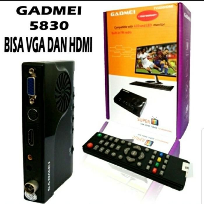 Jual TV Tuner GADMEI 5821 - Nonton TV di monitor CRT/LCD/LED tanpa CPU ...