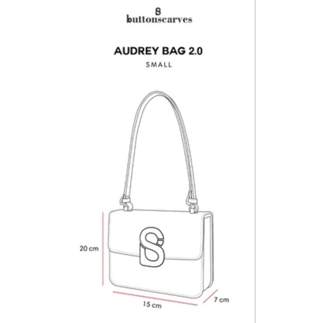 Audrey Bag 20 By Buttonscarves