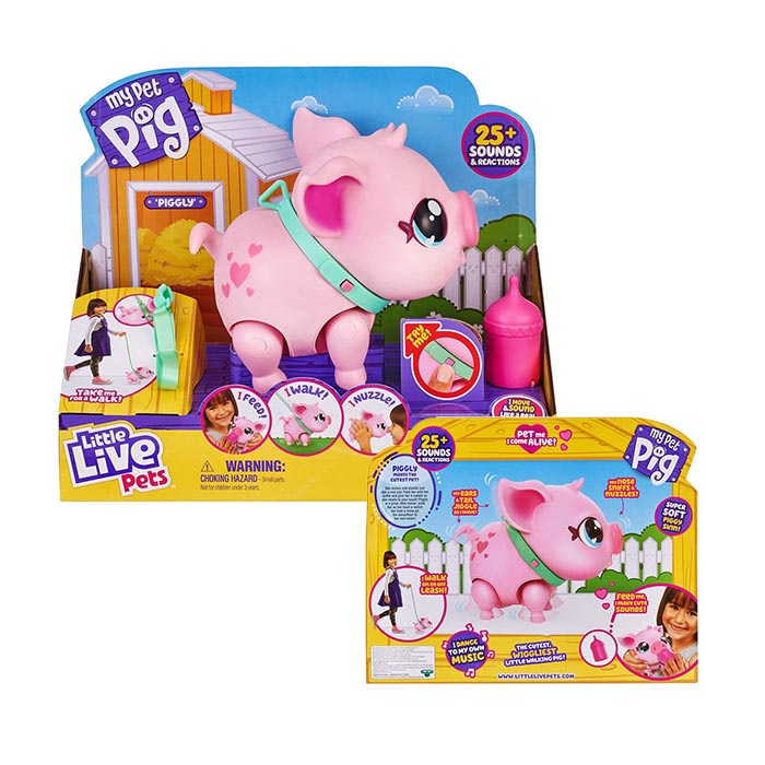 Jual Mainan Binatang Little Live Pets My Pet Pig S1 Single Pack ...