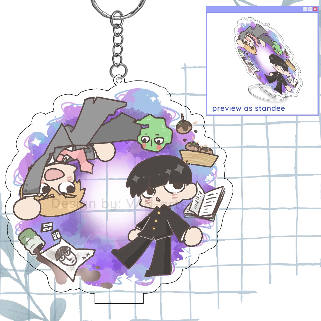 Jual Mob Psycho 100 Keychain Standee | Shopee Indonesia