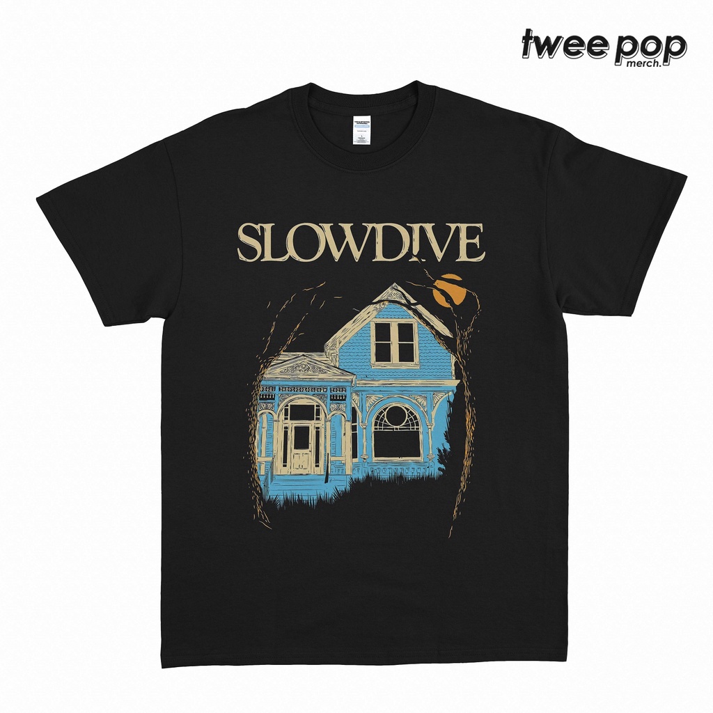 Jual KAOS BAND SLOWDIVE - HOUSE ARTWORK | Shopee Indonesia