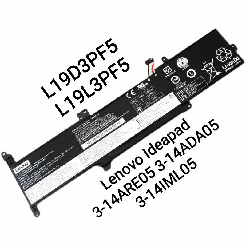 Batéria Do Notebooku L19C3PF7 L19D3PF5 L19L3PF5 Pre Lenovo Ideapad 3 14ada05 3 14iil05 3 14iml05 3 15ada05 3 15iil05