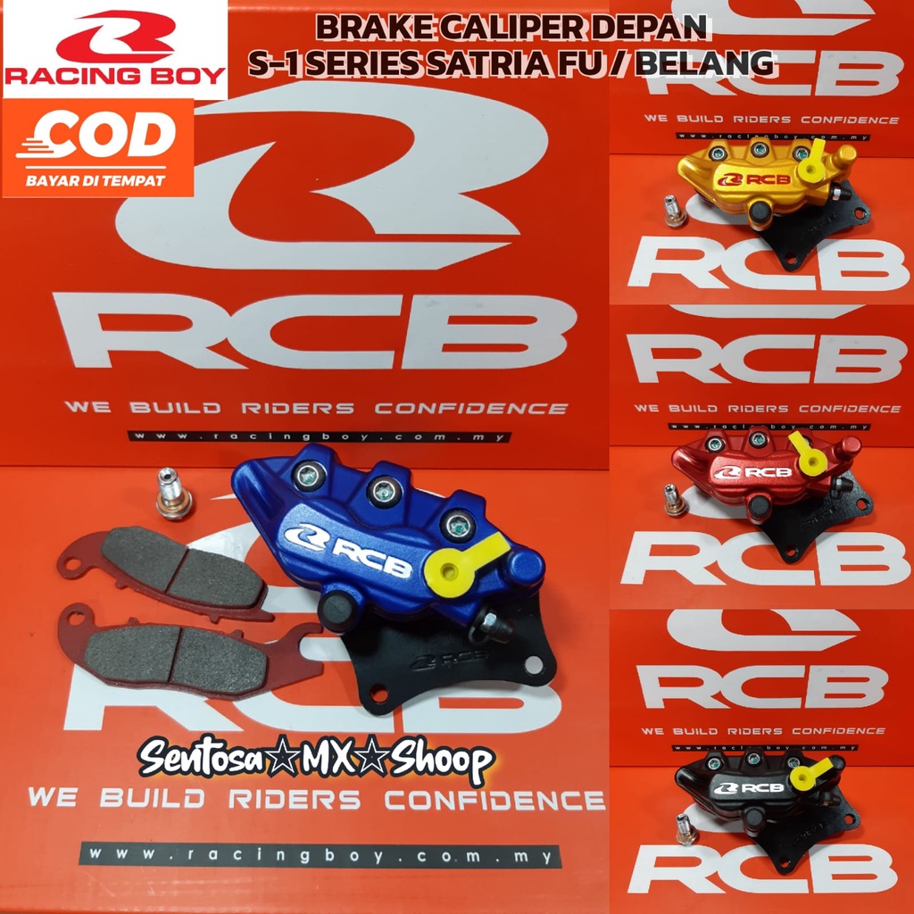 Jual [ RCB ORIGINAL ] KALIPER / CALIPER / KEPALA BABI DEPAN S1 2PISTON ...