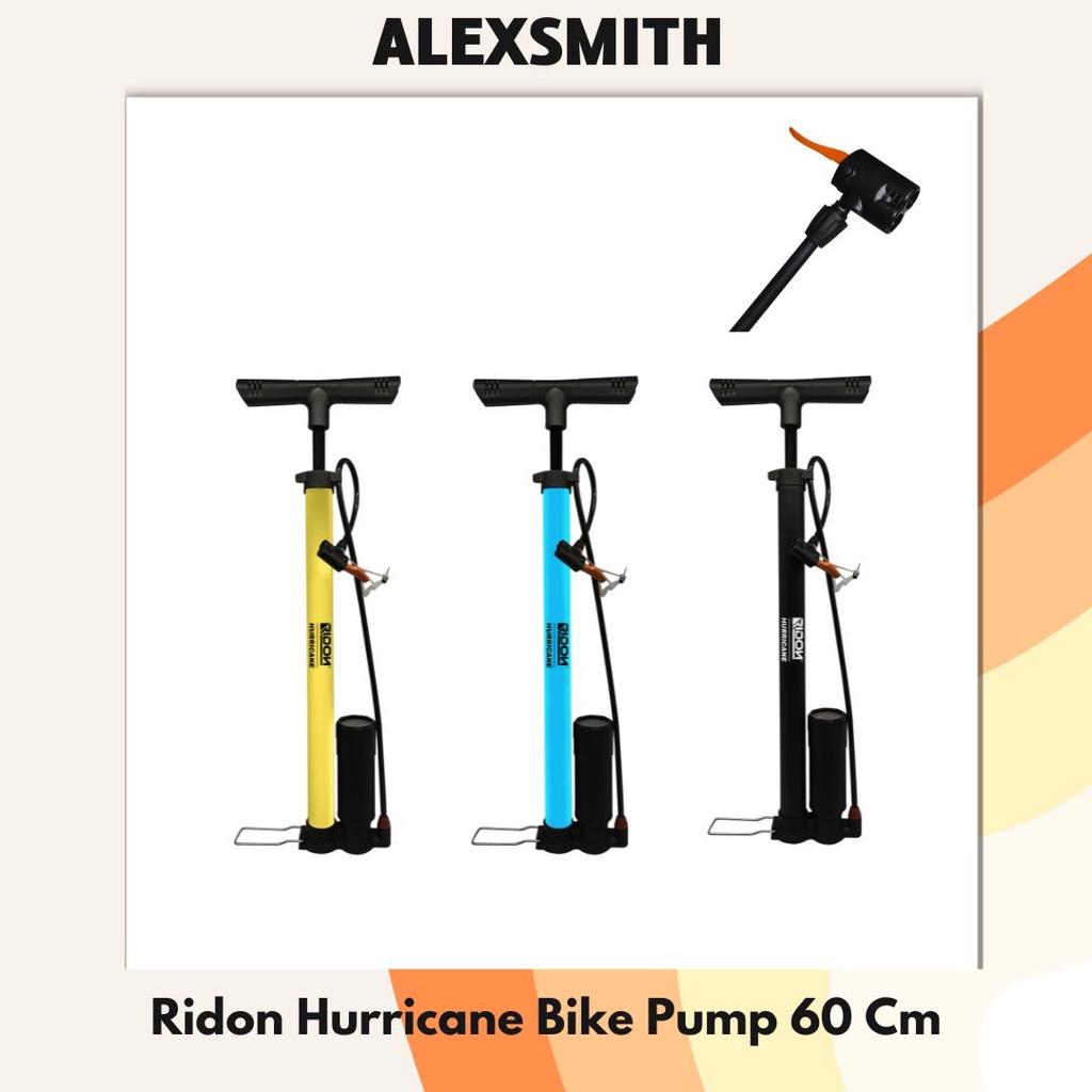 Hurricane discount bike pump