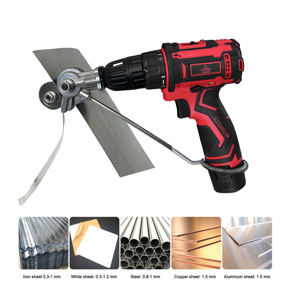 Jual Adaptor bor gunting plat tipis Adapter mesin bor pemotong plat