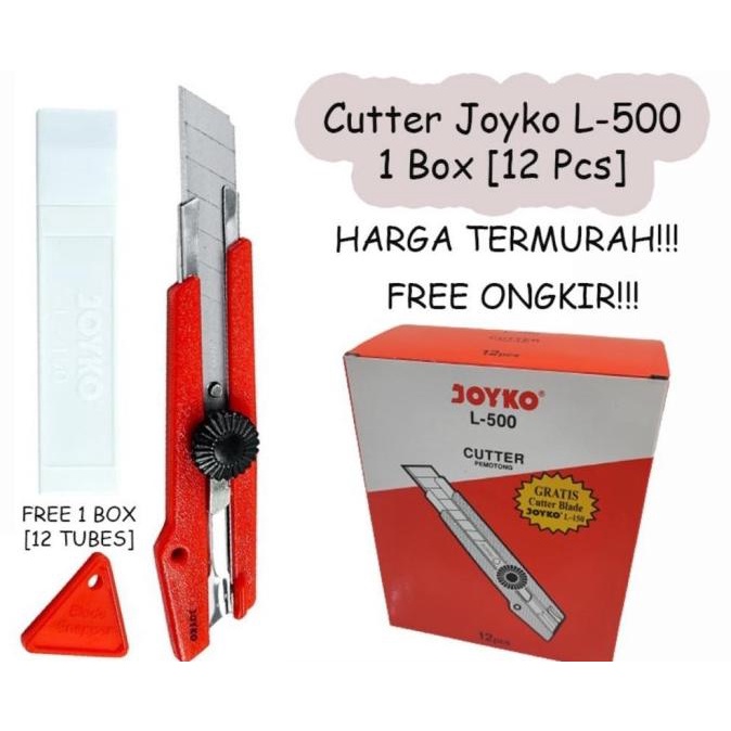 Jual Cutter Besar Joyko L Refill Tube L Box Pcs