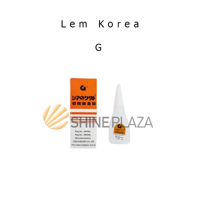 Jual Lem Korea G Original Lem Serbaguna Super Glue Tetes Epotec Cair Alteco Shopee Indonesia