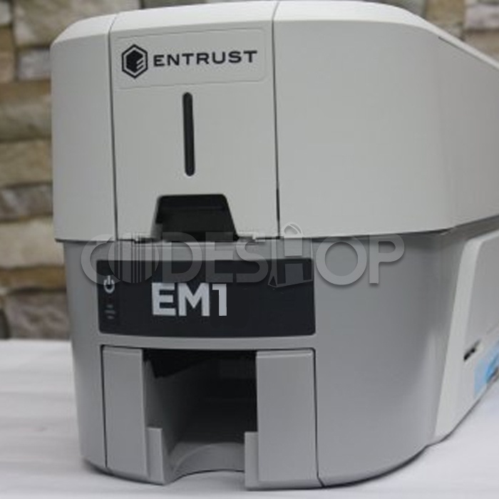 Jual Entrust Sigma EM1 ID Card Printer Cetak Kartu PVC USB LAN | Shopee ...