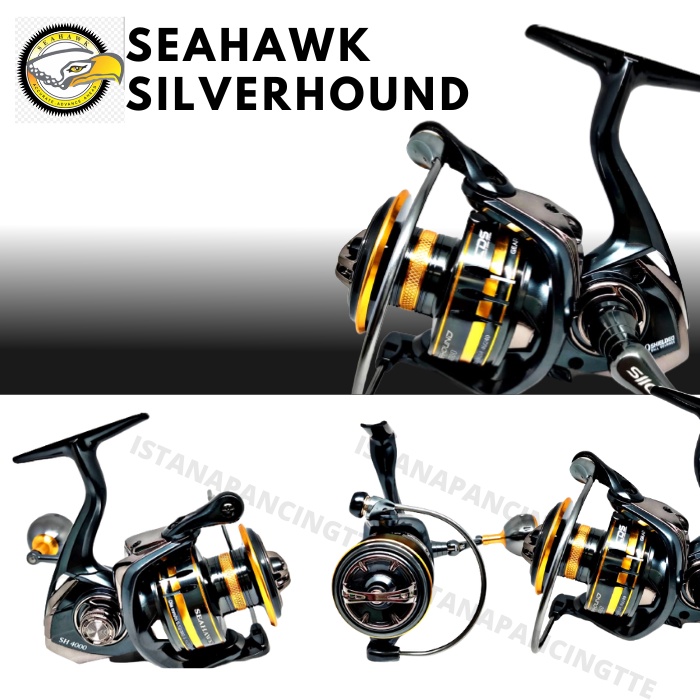 Jual REEL SEAHAWK SILVERHOUND 1000/2500/4000/ REEL/PUTARAN JORAN ...