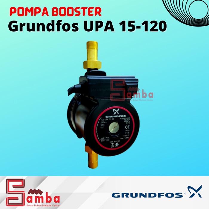 Jual ] Grundfos Upa 15 120 Mesin Pompa Pendorong Booster Pump