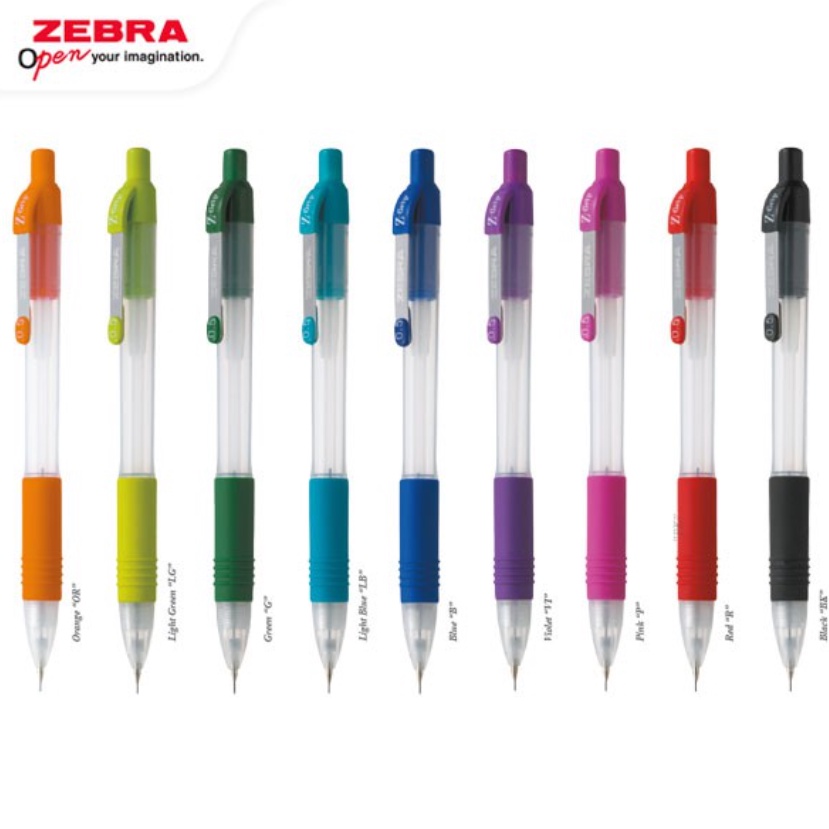 Jual ZEBRA Mechanical Pencil MP 052 / Pensil Mekanik 0.5 mm Shopee