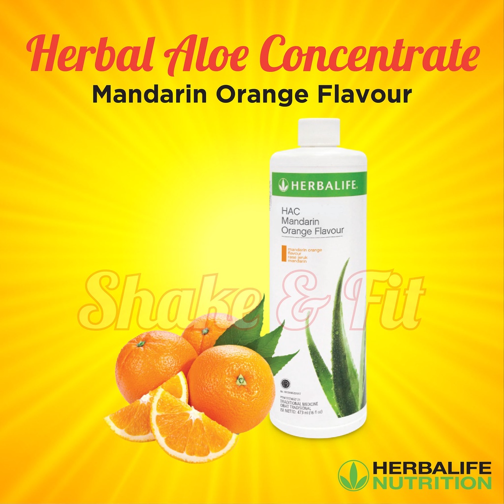 Jual HERBAL ALOE CONCENTRATE Rasa jeruk mandarin Barcode Dipotong