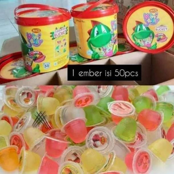 Jual Inaco Mini Jelly With Nata De Coco Kemasan Ember Bucket Isi