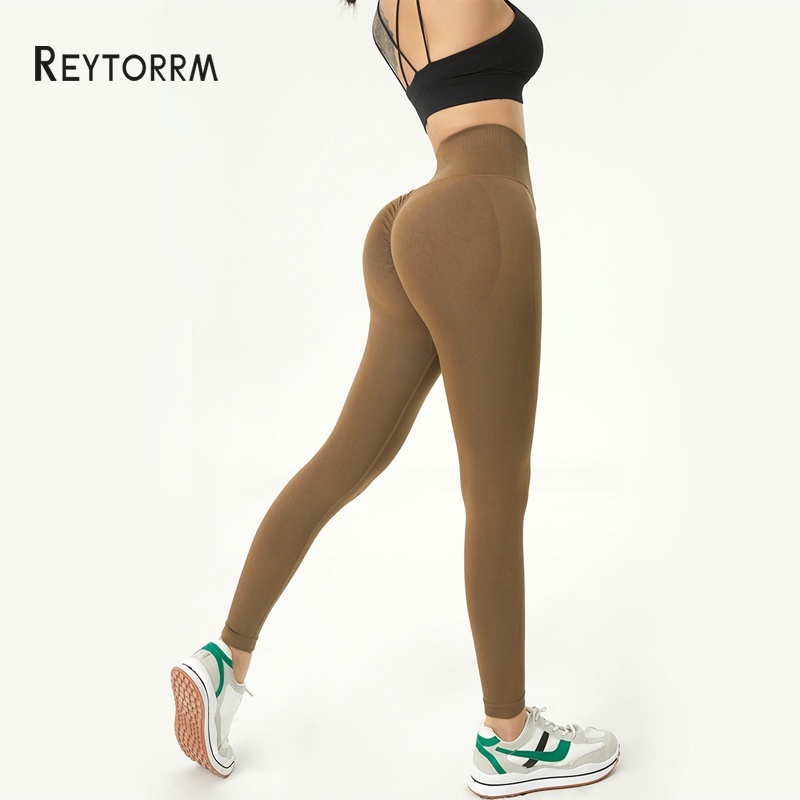 Jual Reytorrm Legging Celana Olahraga Wanita High Waist Running Yoga Gym Sport Ck Shopee