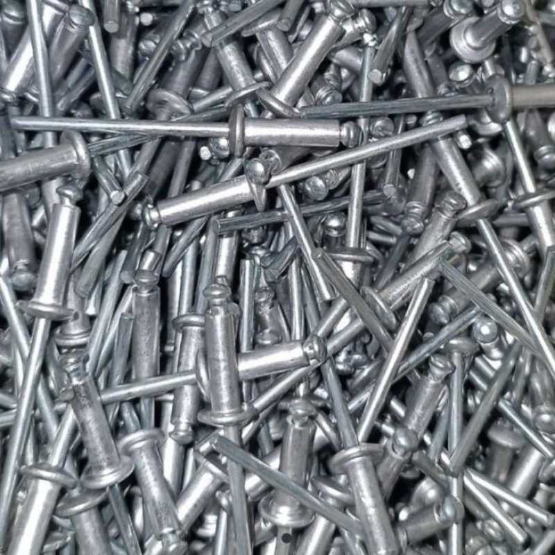 Jual Paku Rivet Rivetti 435 3.2mm x 9.5mm Blind Rivet 1 Dus Isi 1000 ...