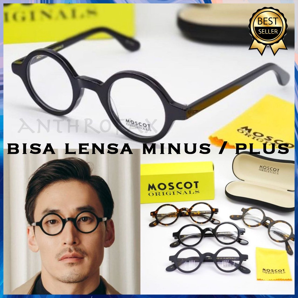 Jual Kacamata Bulat Frame Moscot Zolman Grade Original/Ori Bisa Minus ...