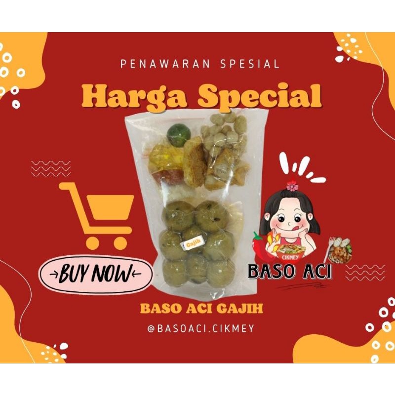 Jual Baso Aci Gajih Lemak Shopee Indonesia