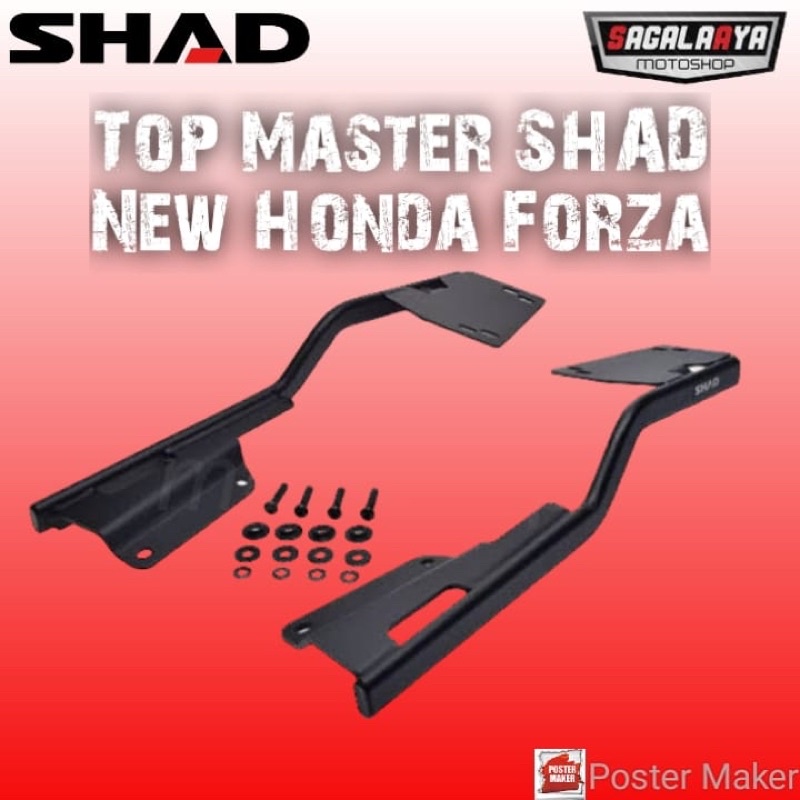 Jual Bracket top box Master Top New Honda Forza 250 2021 | Shopee Indonesia