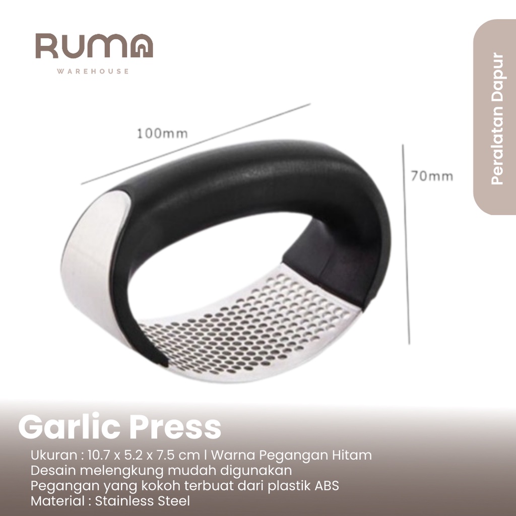 Jual GARLIC PRESS Alat Penggerus Bawang Putih Bumbu Dapur Bahan ...
