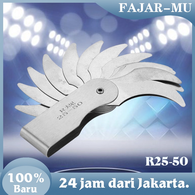 Jual R2550 R Gauge Alat Ukur Radius Alat Pengukur Radius Alat Ukur