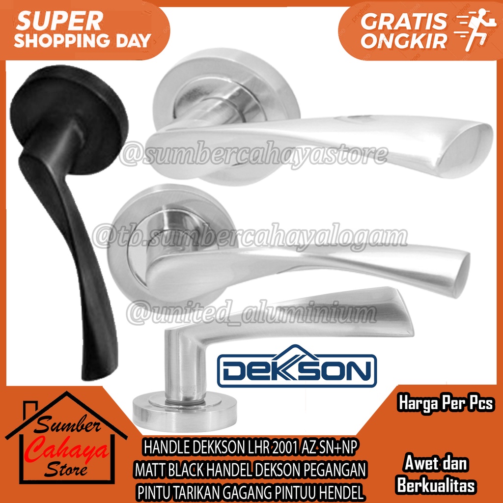 Jual Handle Dekkson Lhr Mattblack Sn Np Handel Dekson Pegangan